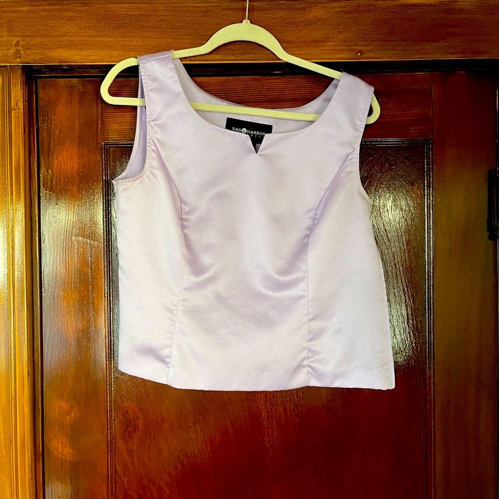 Women’s Lilac Structured Tank